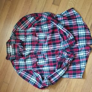 2/$15 Sale! Cato flannel shirt XL